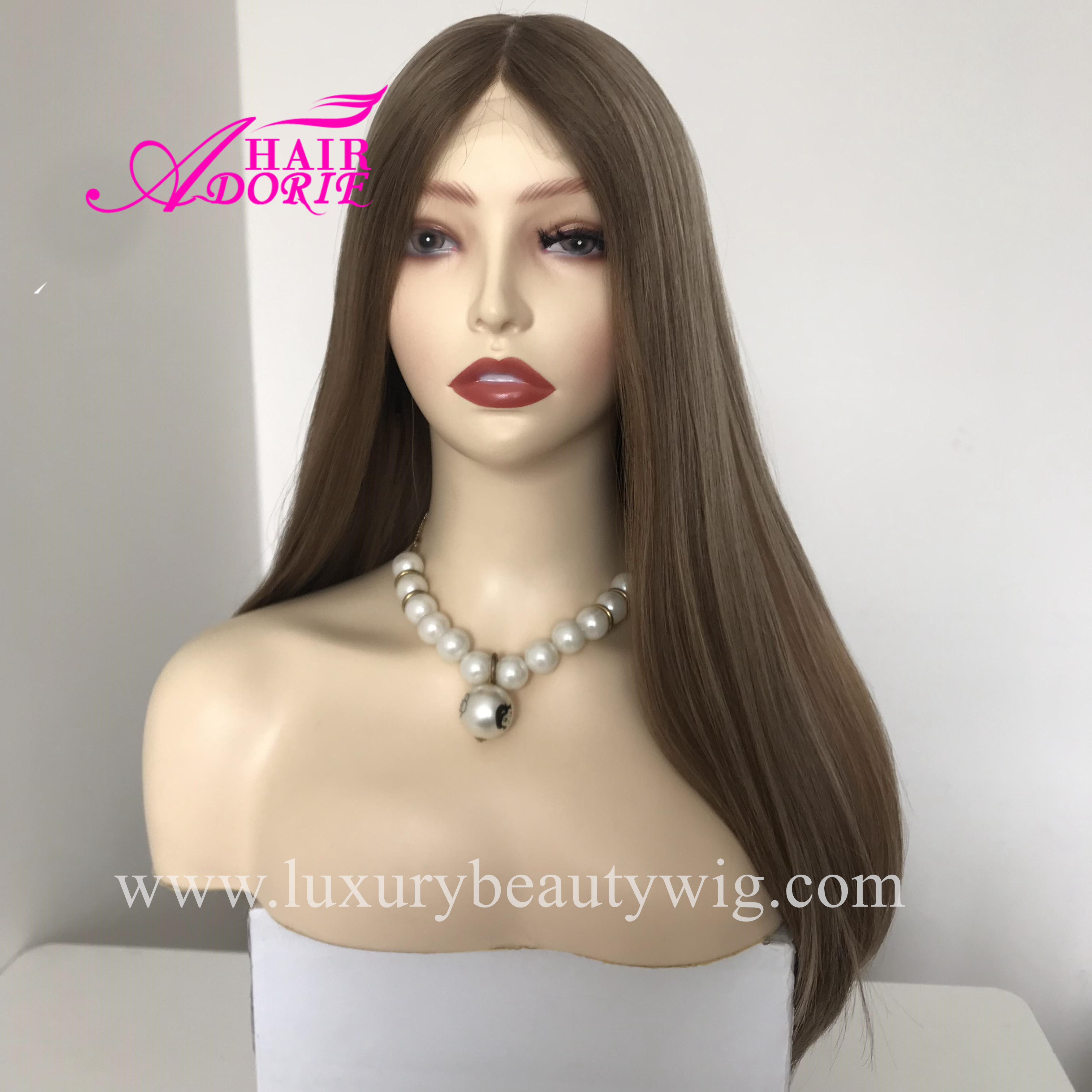 Deep Lace Wig with Skin Top Moon Lace wig for Women
