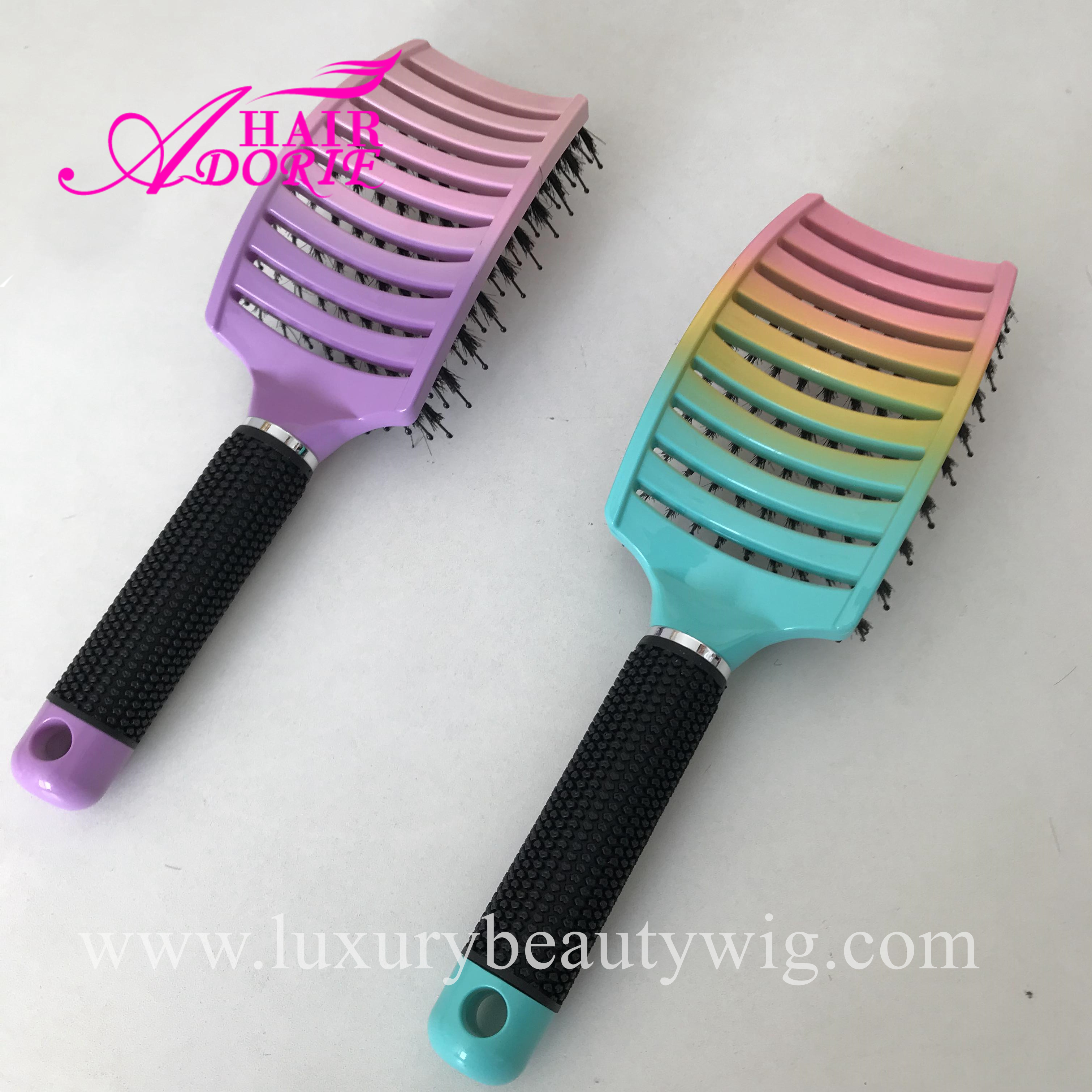  Hair Brush Curved Vented Professional Detangling Hair Brush for Long/Thick/Thin Curly & Tangled Hair Vent Brush