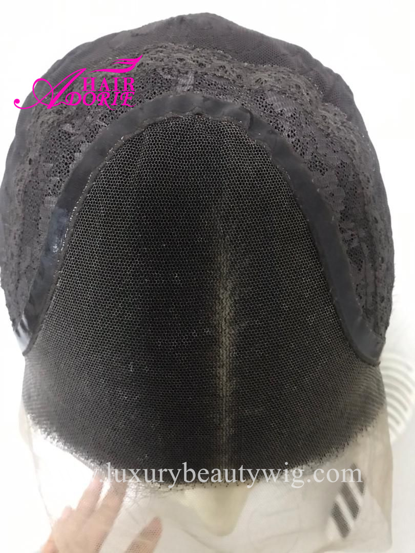 Lace Pony/Gym/Sport wig cap construction