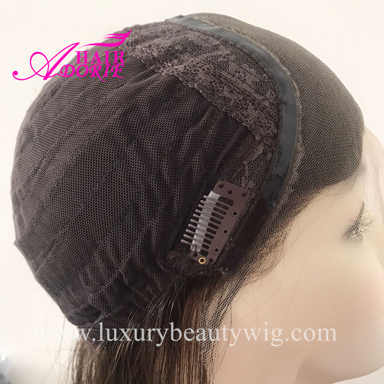 Lace Pony/Gym/Sport wig cap construction