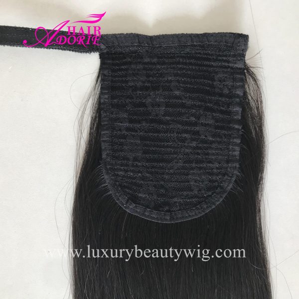 Brazilian Hair Straight Clipin Ponytail - Image 2