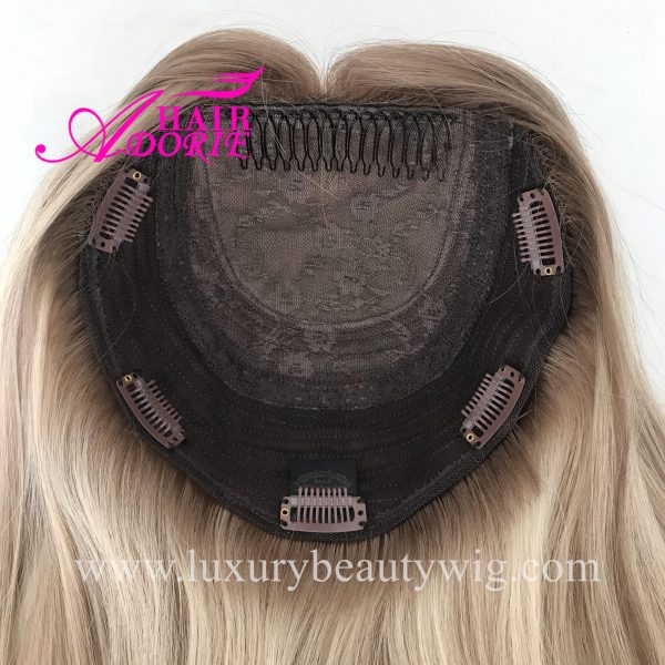 European Hair Silk Top Jewish Topper - Image 2