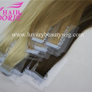 Large Stock Various Colors  Human Hair Tape Hair Extension